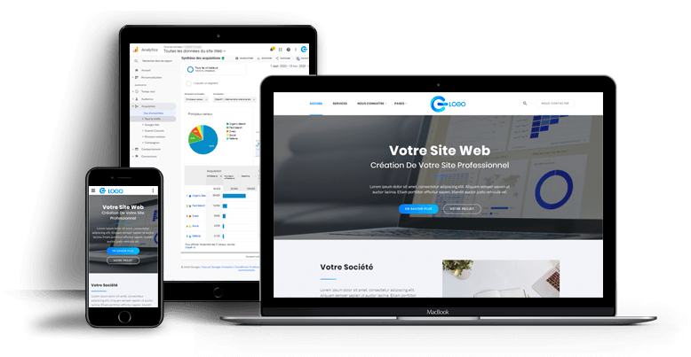 Création de sites web professionnels